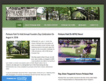 Tablet Screenshot of perkasiepark.com